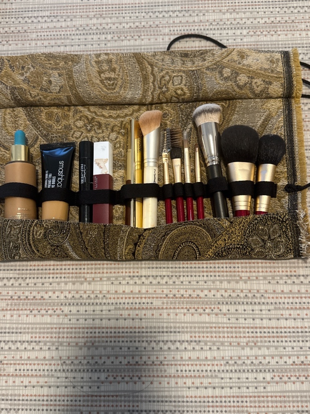Makeup and Brush Roll Mat